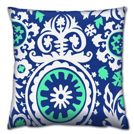 Aberto Design Cojín Multicolor 43 x 43 cm